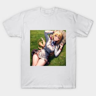 charlotte laying T-Shirt